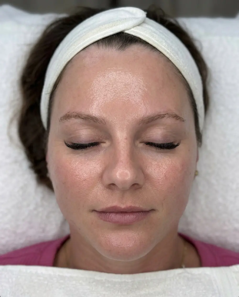 Seidenglanz Ergebnis — strahlender Glow-Effekt